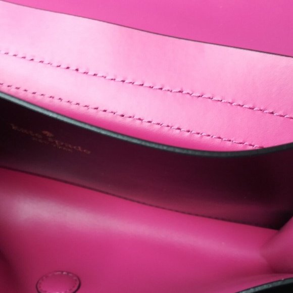 Kate Spade New York Arbour Hill Angelea Black Leather Shoulder Bag Clutc… - Picture 7 of 8